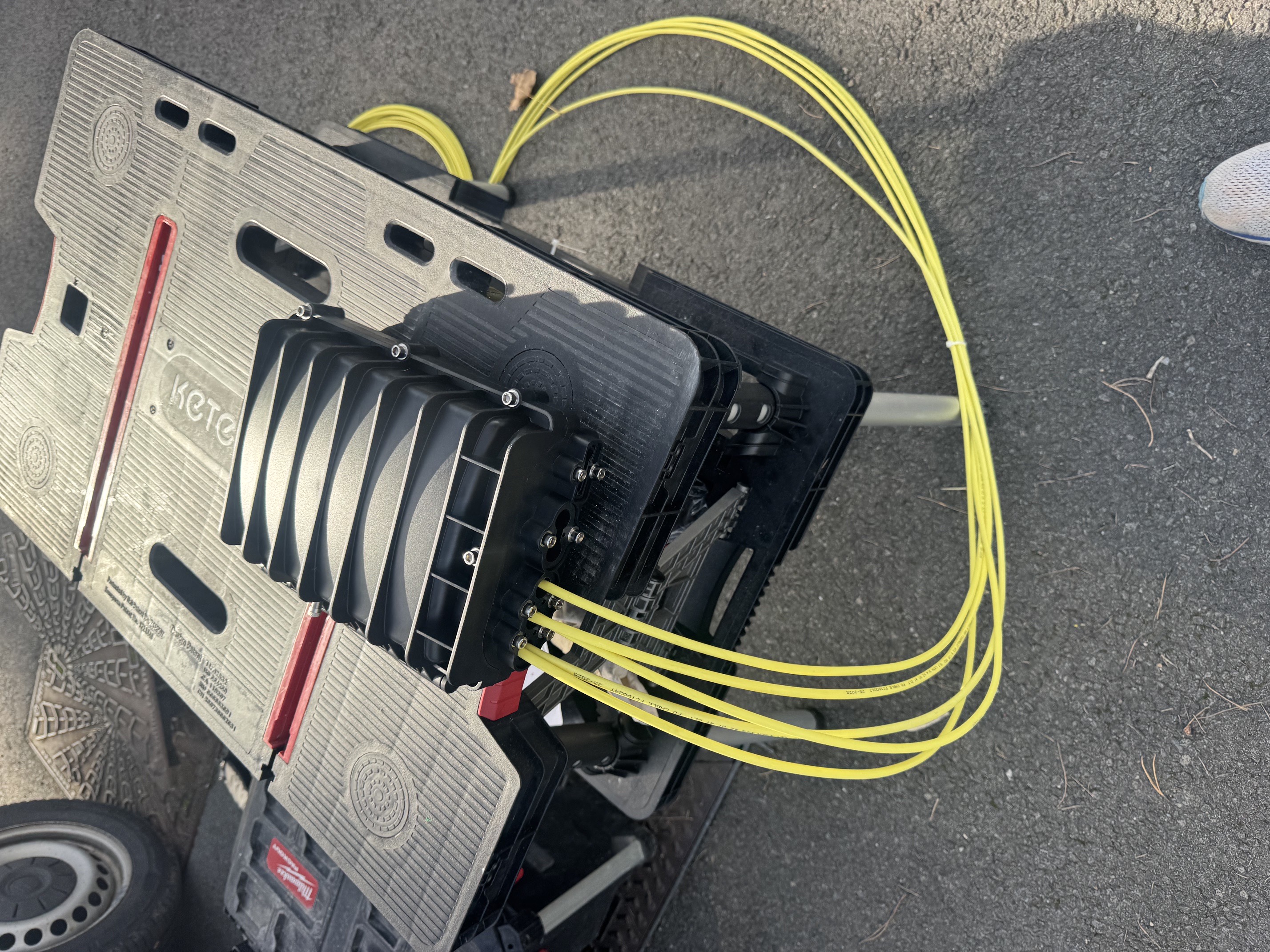 Boîtier de distribution fibre optique